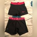 Under Armour Shorts | Buy 1, Get 2! Athletic Running Shorts - Nike/Ua | Color: Black/Pink | Size: S