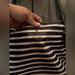 Kate Spade Bags | Kate Spade Watson Lane Maya Medium Tote Nylon Black / Cream Striped Handbag | Color: Black/Cream | Size: Os