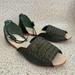Free People Shoes | Free People Sandals Size 39/8-8.5 | Color: Green | Size: 8.5