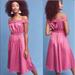 Anthropologie Dresses | Anthropologie Maeve Mona Off Shoulder Dress | Color: Pink/Purple | Size: Xs