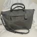 Coach Bags | Coach Prairie Pebble Leather Satchel | Color: Gray | Size: Os