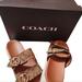 Coach Shoes | Coach Women Sandals | Color: Brown | Size: 5.5