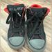 Converse Shoes | Boys Size 1 Converse High Top Sneakers | Color: Black/Red | Size: 1bb