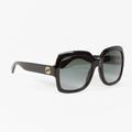 Gucci Accessories | Gucci Gg0036s Oversized Black Square Sunglasses | Color: Black/Gray | Size: Os