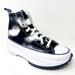 Converse Shoes | Converse Run Star Hike Hi Black White Womens Platform Sneakers 572537c | Color: Black/White | Size: 9.5