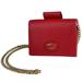 Gucci Bags | Gucci Gg Marmont Chain Shoulder Bag Bifold Wallet Leather Red | Color: Red | Size: Os