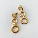 J. Crew Jewelry | J. Crew Hammered Circles Triple-Drop Earrings | Color: Gold | Size: Os