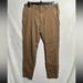 J. Crew Pants | J Crew Khaki Chino Pants Mens 30x30 Brown Straight Leg Flex | Color: Tan | Size: 30