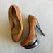 Jessica Simpson Shoes | Jessica Simpson “Jp Colie” Round Toe Leather Heel | Color: Brown | Size: 6