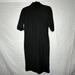 Michael Kors Dresses | Michael Kors Dress Womens 8 Black Vintage Made In Italy Sheath Midi Short Sleeve | Color: Black | Size: 8