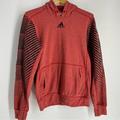 Adidas Shirts | Adidas Hoodie Mens Medium Red Striped Climawarm Fall Athletic Long Sleeve Jacket | Color: Black/Red | Size: M