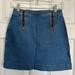 Anthropologie Skirts | Anthropologie Mini Jean Skirt- Pilcro And Letterpress- Size 2 | Color: Blue | Size: 2