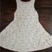 Free People Dresses | Free People Ivory Lace Coverup Dress Size Large L Euc | Color: White | Size: L