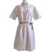 J. Crew Dresses | J. Crew Button Down Dress, Size 8 | Color: Pink/White | Size: 8