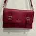 Kate Spade Bags | Kate Spade Fuchsia Crossbody Bag (Leather) | Color: Pink/Purple | Size: Os