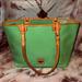 Dooney & Bourke Bags | Dooney And Bourke Sea Foam Tote | Color: Green/Red | Size: Os
