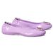 Tory Burch Shoes | Lilac Tory Burch Ballet Flat With Leather Logo | Color: Purple | Size: 9