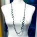Jessica Simpson Jewelry | Jessica Simpson - Silver Tone Marcasite Station Necklace, 36” | Color: Silver | Size: 36”