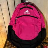 Adidas Bags | Adidas Fuchsia Backpack | Color: Pink | Size: Os