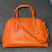Coach Bags | Coach Mini Sage Carryall Crossgrain Leather | Color: Orange | Size: Os