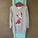 Disney Shirts & Tops | Disney Parks Dressed Up Minnie Mouse Long Sweatshirt Sequin Gray Red Xl Bling | Color: Gray/Red | Size: 14g