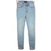 J. Crew Jeans | J. Crew Mercantile Skinny Denim Jeans Womens Size 24 Light Blue Mid Rise Whisker | Color: Blue | Size: 24