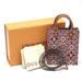 Louis Vuitton Bags | Louis Vuitton Petit Sac Pla Jacquard Leather Monogram Louis Vuitton Red Shoul... | Color: Red | Size: Os