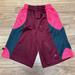 Nike Shorts | Nike - Women's Jordan Maroon, Grey, And Pink/Red Athletic Shorts - Size S | Color: Pink/Red | Size: S