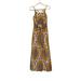 Anthropologie Dresses | Anthropologie Akemi + Kin Maxi Metallic Medallion Floral Sleeveless Dress Size S | Color: Gold/Yellow | Size: S