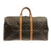 Louis Vuitton Accessories | Auth Louis Vuitton Keepall 55 Boston #82145l95b | Color: Brown | Size: W:21.65" X H:12.2" X D:9.45"