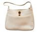 Gucci Bags | Early G Gucci White & Ivory Leather Padlock Hobo W Gold Clasp | Color: Gold/White | Size: 9.5" X 3" X 12"