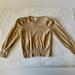 J. Crew Shirts & Tops | J. Crew Embroidered Puff Sleeve Sweater S 6-7 | Color: Pink/Tan | Size: 6g