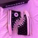 Converse Shoes | Converse All Star Chuck Taylor Chuck 70 Hi Embroidered Lips | Color: Black/Red | Size: 7