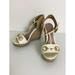 Gucci Shoes | Gucci Womens Wedge Sz 36 (Read Description) | Color: Tan | Size: 6