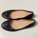 Kate Spade Shoes | Kate Spade Willa Ballet Leather Flats | Color: Black | Size: 9