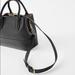 Zara Accessories | Limited Edition Zara Leather City Bag | Color: Black/Gold | Size: Os