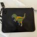 Coach Bags | Coach 1941 Large Rexy Dinosaur Clutch Wristlet Black Leather | Color: Black/Green | Size: Os