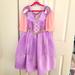 Disney Costumes | Disney Princess Rapunzel Puffy Girl Dress,Tangled Movie, Halloween Costume | Color: Pink/Purple | Size: 5 _6