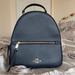 Coach Bags | Coach Navy Blue Backpack Bag | Color: Blue | Size: Os