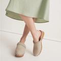 Madewell Shoes | Madewell Cecily Clog In Forgotten Landscape Soft Green Suede Nubuck Sz 8.5 Nwt | Color: Green | Size: 8.5