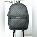 Michael Kors Bags | Greyson Logo Backpack | Color: Black/Silver | Size: Os