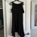 Torrid Dresses | Black Cotton, Cold Shoulder Dress | Color: Black | Size: 12