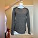 Lululemon Athletica Tops | 101 Lululemon Long Sleeve Top (Worn 3x). Perfect Condition. Like New | Color: Black/Gray | Size: 6