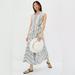 Anthropologie Dresses | Anthropologie Maeve Coastal Stripe Maxi Shirtdress | Color: Blue/Cream | Size: Xs