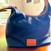 Dooney & Bourke Bags | Dooney & Bourke Hobo Bag | Color: Blue | Size: 9"L 12.75"W 5.5"D With A 11" Handle