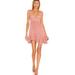 Free People Dresses | Free People Adella Slip Dress Flowy Ruffle Lace Color Rose Size Small Nwt Nip | Color: Tan | Size: S
