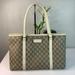 Gucci Bags | Gucci Coated Canvas Monogram Medium Joy Tote Off White #2 | Color: Silver/White | Size: Os