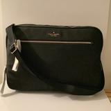 Kate Spade Bags | Kate Spade Black Laptop Sleeve Case Shoulder Carry Commuter Business Bag Bnwt | Color: Black | Size: Os