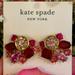 Kate Spade Jewelry | Kate Spade Reflecting Pool Cluster Studs Pink Multi | Color: Gold/Pink | Size: Os