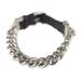 Louis Vuitton Jewelry | Louis Vuitton Bracelet Chain Monogram Eclipse M64225 Pvc Metal Black Silver | Color: Black | Size: Os